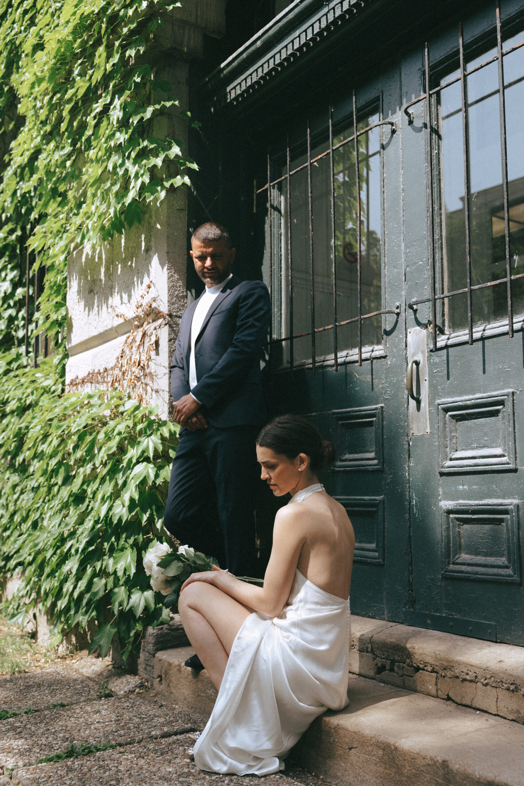 Couples engagement photoshoot in Old Port Montreal
